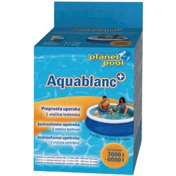Brez sredstvo za dezinfekcijo vode planet pool aquablanc (za bazene 3.000-6.000 l, brez klora) Cene