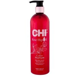Farouk Systems CHI Rose Hip Oil Color Nurture zaščitni šampon za barvane lase 739 ml za ženske Cene
