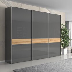 Jela omara z drsnimi vrati kalla onyx 280 cm Cene