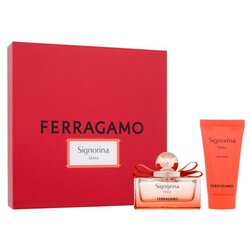 Ferragamo Signorina Unica set: EDP 50 ml + losjon za telo 50 ml za ženske Cene