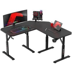 Hero 7.3 Crni 140 cm podesivi kutni stol za igranje Cene