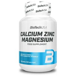 BioTech USA kalciјum cink magneziјum - 100 tableta Cene
