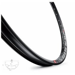 MACH 1 FELGA TRUCKY 30 DISC 622x30 32 RUPE, CRNA Cene