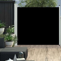  Uvlačiva bočna tenda za terasu 170 x 300 cm crna Cijene