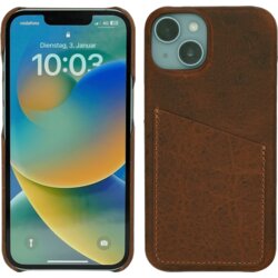 Wachikopa maska za iPhone 12/12 Pro, Držač za kartice, Koža, Smeđe boje Cene