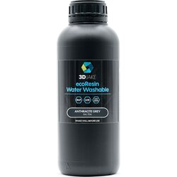 3DJAKE ecoResin Water Washable Anthracite Grey - 1.000 g Cene