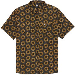 Quiksilver Funkcionalna srajca 'Apero Classic' sepija / rumena / črna Cene