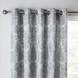 Catherine Lansfield Sive zavese iz damasta v kompletu 2 ks 168x229 cm Damask Jacquard – Cene