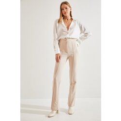 Bianco Lucci Women's Chimali Palazzo Scuba Fabric Trousers Cijene