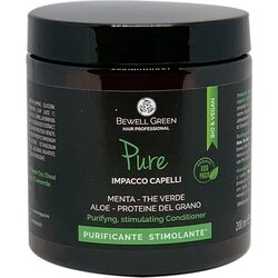 BeWell Green pURE Purifying & Stimulating Hair Mask Cene