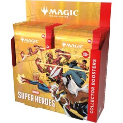 MAGIC TCG Magic: The Gathering: Marvel Super Heroes – Collector Booster Display Cene