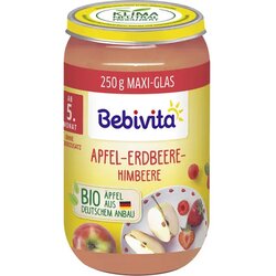 Bebivita Bio otroška hrana - jabolko-jagoda-malina Cene