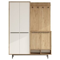 Hanah home OS1-SW oakwhite hall stand Cene