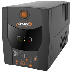 INFOSEC INF_661147 Backup Power Supply UPS X1+ 1300 IEC, 1300VA, 720W, 6× C13 Cene