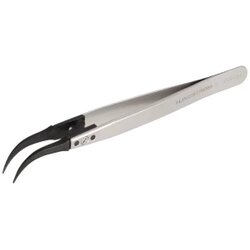 Lindström TL 7CFR-SA ESD pinceta 7CF plosnat, savijen 130 mm Cene