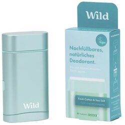 WILD Deodorant Starterset Fresh Cotton & Sea Salt - 40 g Cene