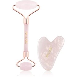Palsar7 Massage Roller and Guasha Rose Quartz valjček za masažo za obraz in pripomoček za masažo Cene