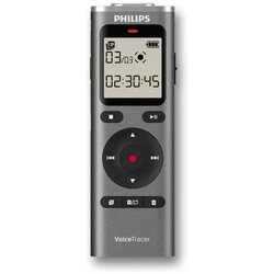 Philips Diktafon DVT1170 Mono/8GB/LCD/2x AAA/siva Cene