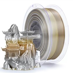 Ziro fast gradient silk pla filament 1.75 mm - champagne sheen Cene