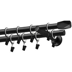 Master garnišla dupla 120-210cm AG11279 mat crna Cijene
