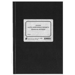 NARODNE NOVINE-UT I-145 KNJIGA ALATA I INVENTARSKIH PREDMETA; Knjiga 80 stranica, 14,8 x 21 cm Cene