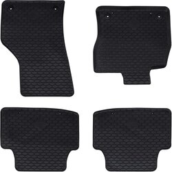 vidaXL Avto preproga 4 pcs Črna TPE, (5000151752) Cene