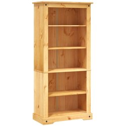 Corona biblioteka od borovine meksički asortiman 81x40x170 cm Cene
