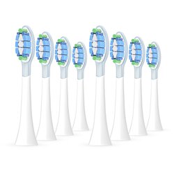 Ultrasonic nastavki za Philips Sonicare C3 Premium Plaque Defense, 8 kosov, beli, (21895392) Cene