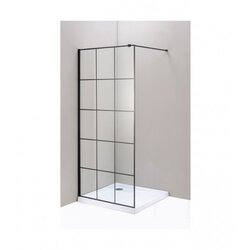Master Staklo tuš kabine 120x195cmx8mm LP-172-3 Crni Cijene