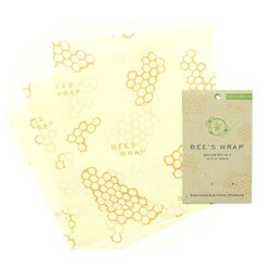 Bee’s Wrap eko "folije" od pčelinjeg voska set od 3 komada - medium (25x27,5cm) Cene