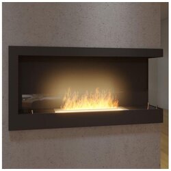  infire - ugaoni bio kamin 45x90 cm 3kW crna Cene