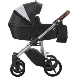 Bebetto Luca 2018 kolica za bebe set 2u1 sivi ram 16 Cene
