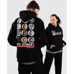 Key Street Wheels Pulover s kapuco black Cene