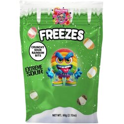 Chaos Candy Chaos Freezes, gumena bombona, Rainbow, 60g Cene