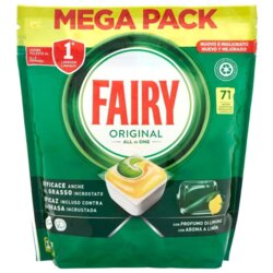 Fairy kapsule za mašinsko pranje posuđa all in 1 lemon 71/1 Cene