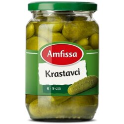 Amfissa krastavci 6-9cm 680g tegla Cene