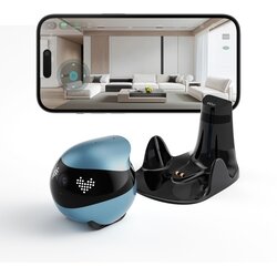 Enabot EBO AIR 2 - home monitoring robot (blue) Cene