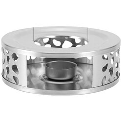 INF Porous Stainless Steel Tea Warmer - Grelec za čaj s svečo Silver, (5000249163) Cene