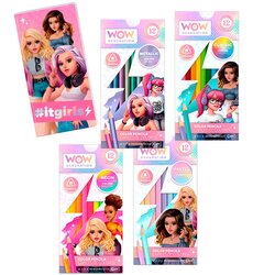Kids Euroswan WOW Generation: 48 barvni svinčnik set z beležko Cene