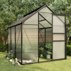 Furnova Rastlinjak antracit iz aluminija 3,61 m³, (21948477) Cene