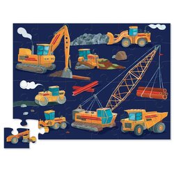 Crocodile Creek maxi puzzle građevinska vozila Cene