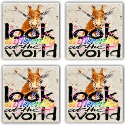  TBA6257745234 multicolor glass mat (4 pieces) Cene