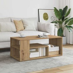 vidaXL Stol za kavu Artisan hrast 100x50x40 cm izrađeno drvo Cijene