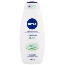 Nivea Creme Aloe vlažilni gel za prhanje 750 ml za ženske Cene