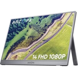 Arzopa LCD zaslon Energetska učinkovitost 2021 A (A - G) 35.6 cm (14 palac) 1920 x 1080 piksel 16:9 25 ms HDMI™, USB-C® Cene