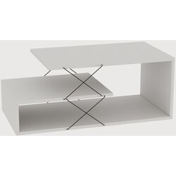 Decortie Club sto Cayenne 100x40x50cm Bijeli Cene