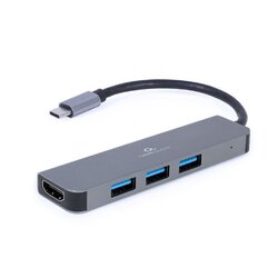 Docking station USB adapter Type-C to HDMI + USB HUB 3.2 GEMBIRD A-CM-COMBO2-01 Cene