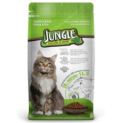 Jungle Baby Jungle Hrana za mačke, Piletina i riba, 1.5 kg Cene