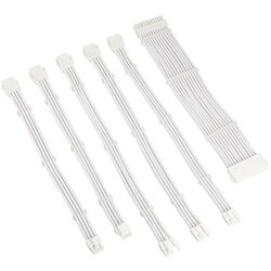 Kolink Core Adept Braided Cable Extension Kit - White Cene