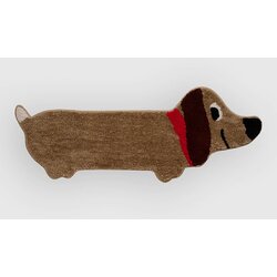 bitten Stretched Sausage Dog Rug brown Cene